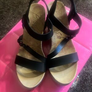 Blowfish Malibu wedge platform sandals